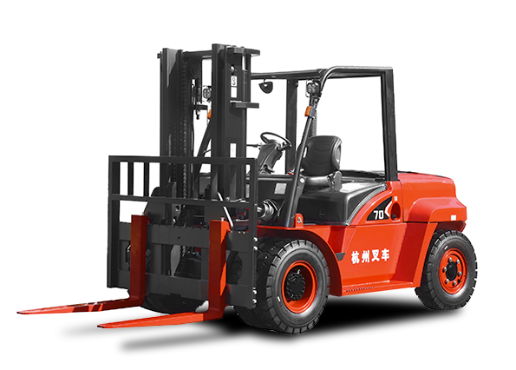 X-series xe nâng hàng trọng tải 5-10 tấn động cơ đốt trong loại cân bằng trọng lượng