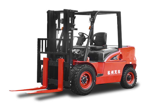 X-series xe nâng hàng trọng tải 4-5 tấn động cơ đốt trong loại cân bằng trọng lượng